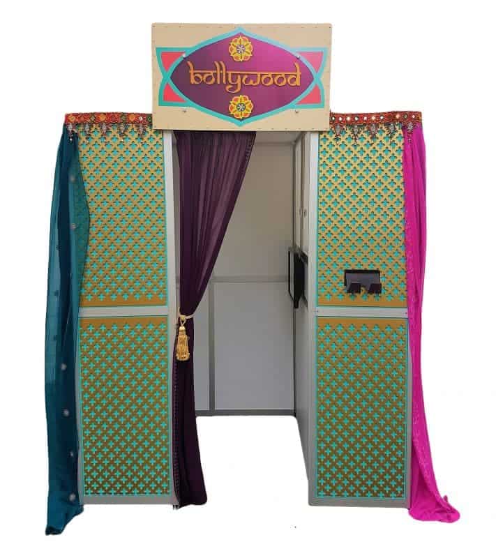 QuirkyPhotoBooths Presents the stunning Bollywood Booth 1