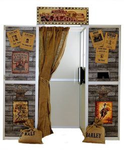 the wild west saloon bar photo booth