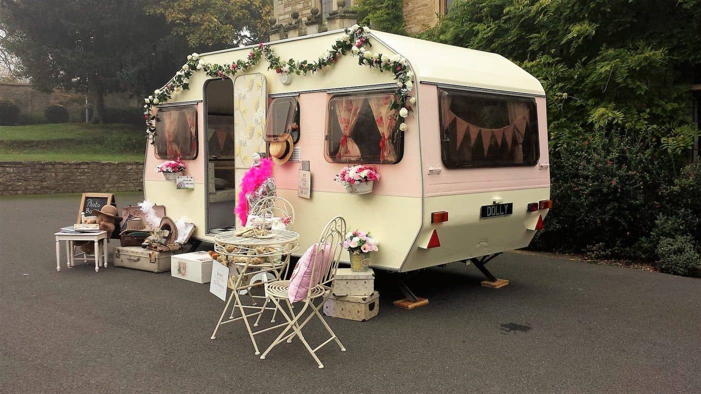 Dolly, The vintage caravan photo booth hire
