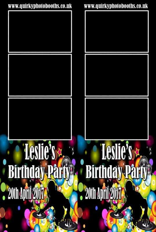 Party Booth Photo Strips 9